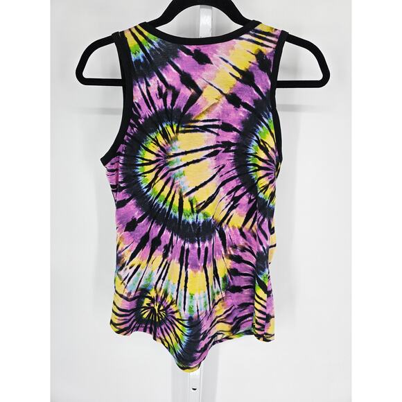 Lularoe Women's Multicolor Tie Dyed Sleeveless Round Neck Tank Top Size M - Picture 3 of 3